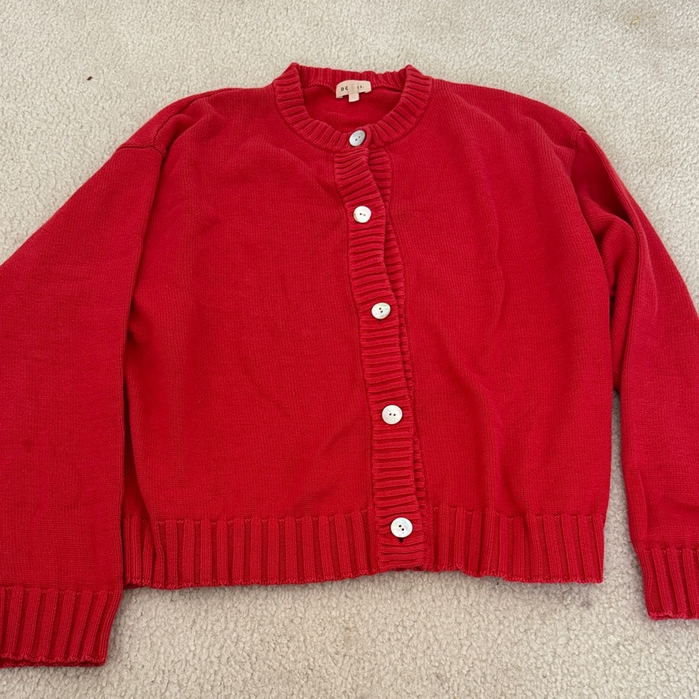 DONNI The Cotton Knit Cardigan